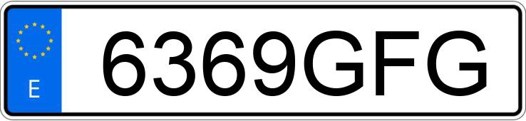 Numer rejestracyjny 6369GFG posiada BMW SERIE 1 Numer rejestracyjny 6369GFG posiada BMW SERIE 1