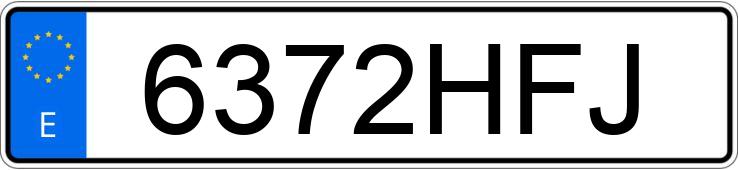 Numer rejestracyjny 6372HFJ posiada CITROEN C4 Numer rejestracyjny 6372HFJ posiada CITROEN C4