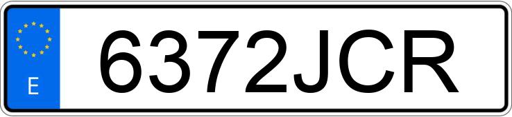 Numer rejestracyjny 6372JCR posiada MERCEDES E (212-207) Numer rejestracyjny 6372JCR posiada MERCEDES E (212-207)
