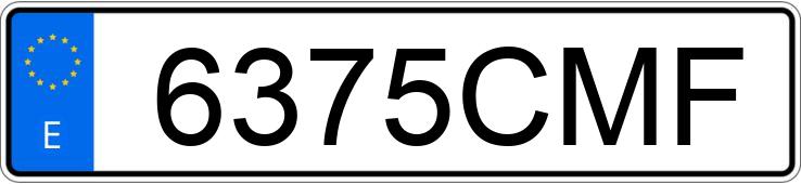 Numer rejestracyjny 6375CMF posiada SEAT LEON Numer rejestracyjny 6375CMF posiada SEAT LEON