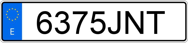 Numer rejestracyjny 6375JNT posiada NISSAN QASHQAI Numer rejestracyjny 6375JNT posiada NISSAN QASHQAI