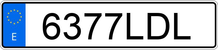 Numer rejestracyjny 6377LDL posiada VOLKSWAGEN POLO Numer rejestracyjny 6377LDL posiada VOLKSWAGEN POLO