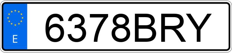 Numer rejestracyjny 6378BRY posiada SEAT LEON Numer rejestracyjny 6378BRY posiada SEAT LEON