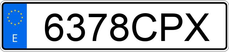 Numer rejestracyjny 6378CPX posiada MERCEDES E (211) Numer rejestracyjny 6378CPX posiada MERCEDES E (211)