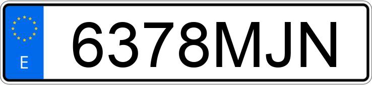 Numer rejestracyjny 6378MJN posiada BENTLEY BENTAYGA