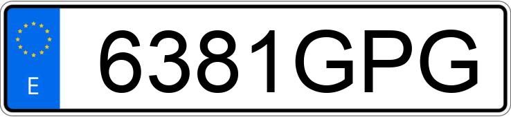 Numer rejestracyjny 6381GPG posiada BMW SERIE 1 Numer rejestracyjny 6381GPG posiada BMW SERIE 1