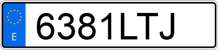 Numer rejestracyjny 6381LTJ posiada PEUGEOT 2008