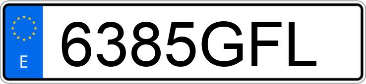 Numer rejestracyjny 6385GFL posiada HONDA LEAD 110