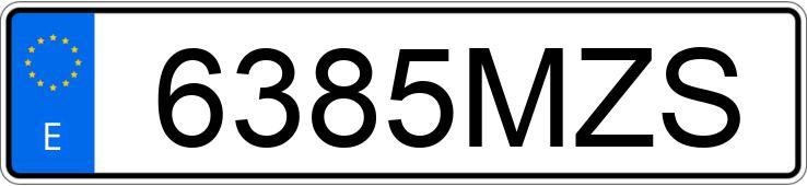 Numer rejestracyjny 6385MZS posiada MERCEDES G (463) Numer rejestracyjny 6385MZS posiada MERCEDES G (463)
