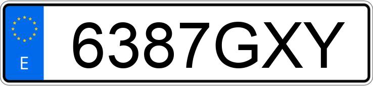 Numer rejestracyjny 6387GXY posiada PEUGEOT 407 Numer rejestracyjny 6387GXY posiada PEUGEOT 407