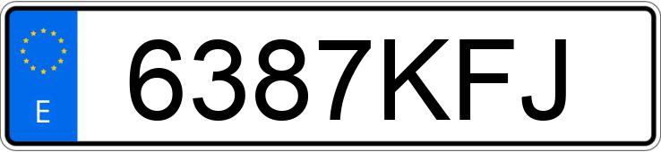 Numer rejestracyjny 6387KFJ posiada PIAGGIO BEVERLY