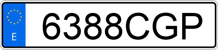 Numer rejestracyjny 6388CGP posiada HONDA ACCORD Numer rejestracyjny 6388CGP posiada HONDA ACCORD