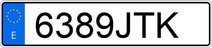 Numer rejestracyjny 6389JTK posiada RENAULT GRAND KANGOO Numer rejestracyjny 6389JTK posiada RENAULT GRAND KANGOO
