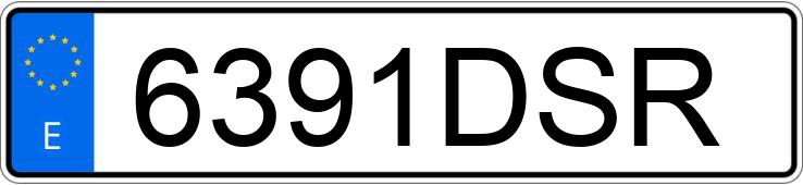 Numer rejestracyjny 6391DSR posiada PEUGEOT 407