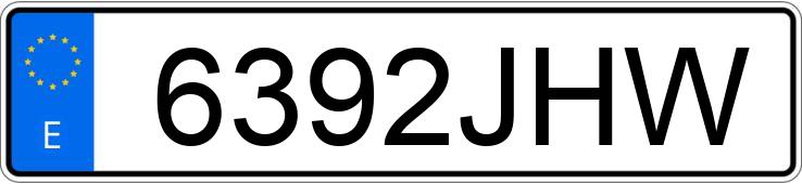 Numer rejestracyjny 6392JHW posiada VOLVO FH Numer rejestracyjny 6392JHW posiada VOLVO FH
