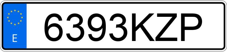 Numer rejestracyjny 6393KZP posiada OPEL MOKKA X