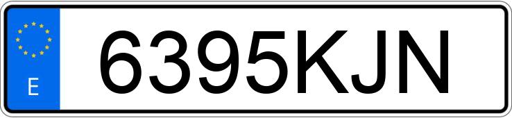 Numer rejestracyjny 6395KJN posiada HYUNDAI IONIQ Numer rejestracyjny 6395KJN posiada HYUNDAI IONIQ