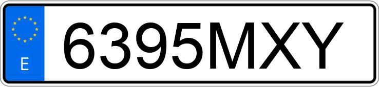 Numer rejestracyjny 6395MXY posiada YAMAHA NMAX