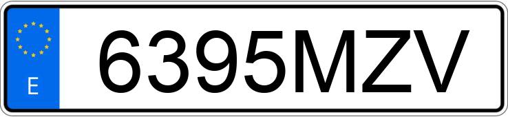 Numer rejestracyjny 6395MZV posiada VOLKSWAGEN CARAVELLE Numer rejestracyjny 6395MZV posiada VOLKSWAGEN CARAVELLE