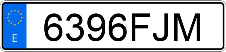 Numer rejestracyjny 6396FJM posiada VOLKSWAGEN CROSSGOLF Numer rejestracyjny 6396FJM posiada VOLKSWAGEN CROSSGOLF