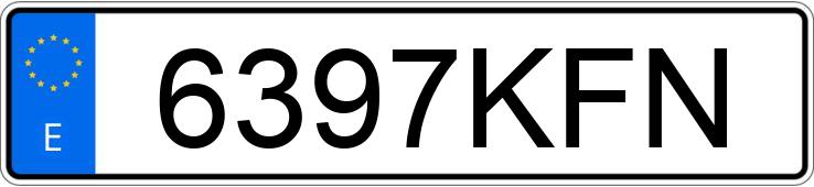 Numer rejestracyjny 6397KFN posiada OPEL GRANDLAND X