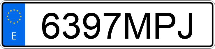 Numer rejestracyjny 6397MPJ posiada TOYOTA C-HR