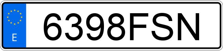 Numer rejestracyjny 6398FSN posiada MINI MINI