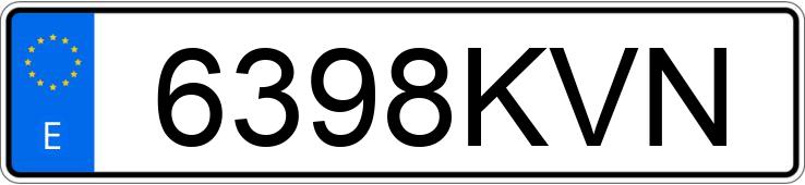 Numer rejestracyjny 6398KVN posiada NISSAN MICRA Numer rejestracyjny 6398KVN posiada NISSAN MICRA
