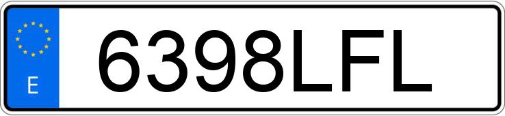 Numer rejestracyjny 6398LFL posiada CITROEN JUMPER