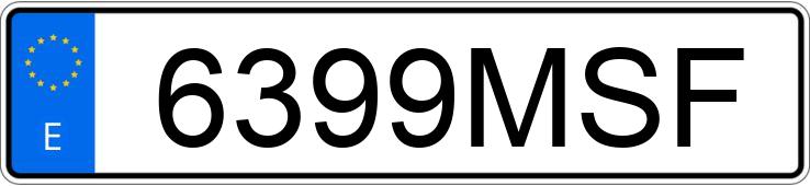 Реєстраційний номер 6399MSF має BMW X1