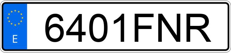 Numer rejestracyjny 6401FNR posiada LAND ROVER RANGE ROVER SPORT