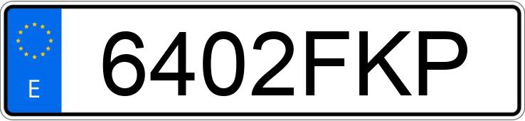 Numer rejestracyjny 6402FKP posiada SEAT LEON