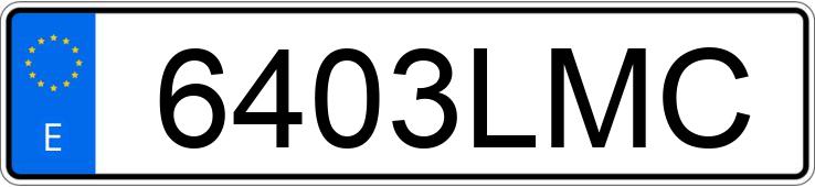 Numer rejestracyjny 6403LMC posiada SKODA FABIA Numer rejestracyjny 6403LMC posiada SKODA FABIA