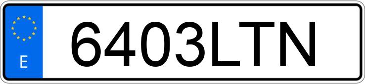 Numer rejestracyjny 6403LTN posiada MITSUBISHI ECLIPSE CROSS PHEV MOTION 4WD