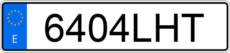 Registreringsnummeret 6404LHT har LAND ROVER RANGE ROVER SPORT Registreringsnummeret 6404LHT har LAND ROVER RANGE ROVER SPORT