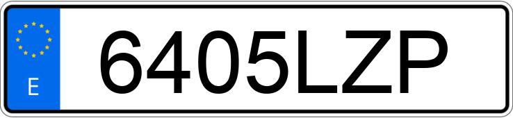 Numer rejestracyjny 6405LZP posiada SKODA FABIA