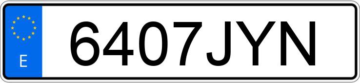 Numer rejestracyjny 6407JYN posiada NISSAN LEAF Numer rejestracyjny 6407JYN posiada NISSAN LEAF