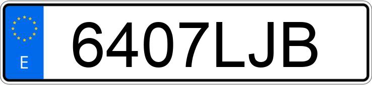 Numer rejestracyjny 6407LJB posiada PEUGEOT RIFTER LONG 1.5BLUEHDI 130 S&S ACTIVE