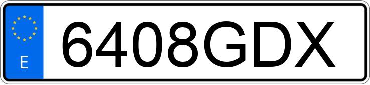 Numer rejestracyjny 6408GDX posiada HONDA CR-V Numer rejestracyjny 6408GDX posiada HONDA CR-V