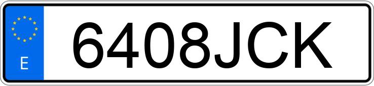 Numer rejestracyjny 6408JCK posiada SEAT LEON Numer rejestracyjny 6408JCK posiada SEAT LEON