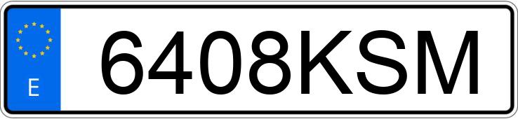 Numer rejestracyjny 6408KSM posiada AUDI Q2 Numer rejestracyjny 6408KSM posiada AUDI Q2