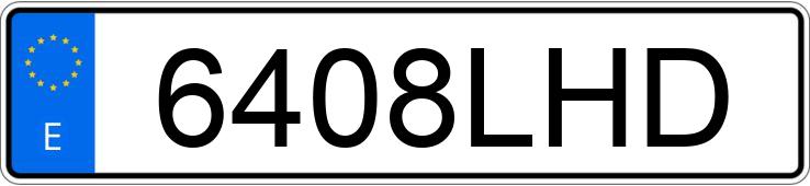 Numer rejestracyjny 6408LHD posiada CITROEN C3