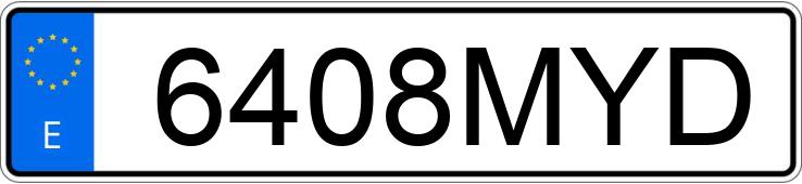 Registreringsnummeret 6408MYD har AUDI Q3 SPORTBACK
