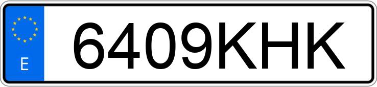 Numer rejestracyjny 6409KHK posiada OPEL CORSA