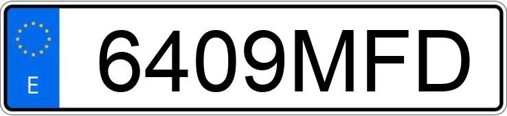 Numer rejestracyjny 6409MFD posiada JEEP RENEGADE