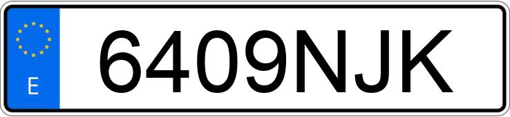 Numer rejestracyjny 6409NJK posiada BMW SERIE 4 Numer rejestracyjny 6409NJK posiada BMW SERIE 4