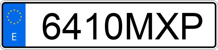 Numer rejestracyjny 6410MXP posiada RENAULT KANGOO Numer rejestracyjny 6410MXP posiada RENAULT KANGOO