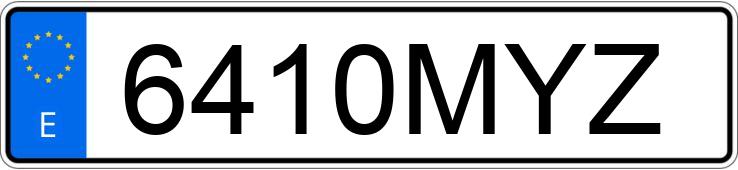 Numer rejestracyjny 6410MYZ posiada VOLVO XC60