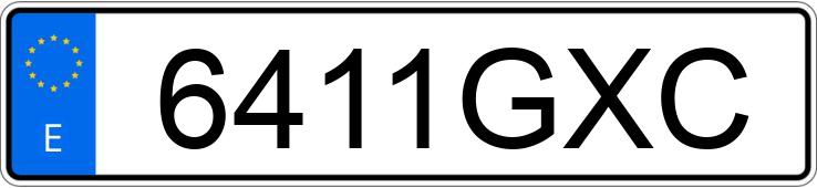 Numer rejestracyjny 6411GXC posiada HONDA ACCORD