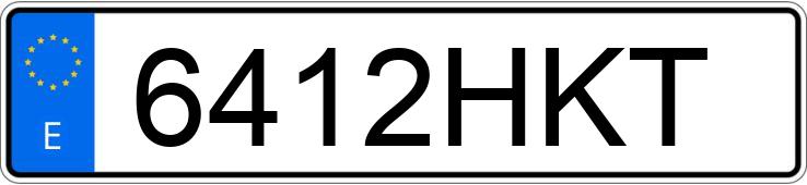 Numer rejestracyjny 6412HKT posiada SEAT ALTEA XL